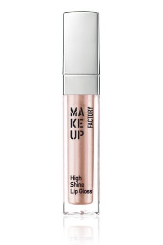 High Shine Lip Gloss: Pearly Apricot Blush 35